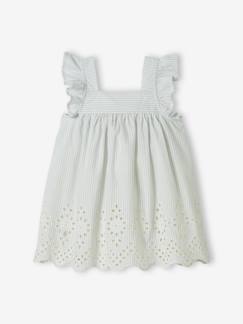 -Feestelijke jurk voor baby met rompertje