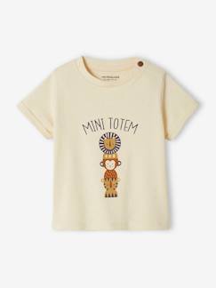 Baby-T-shirt, souspull-T-shirt-Babyshirt mini totem korte mouwen