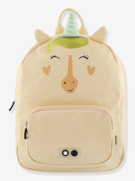 Rugzak Backpack animal TRIXIE bruin+groen+groenblauw+Mr Fox+Mr Lion+Mr. Polar Bear+nude+oudroze+rozen - vertbaudet enfant 
