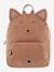 Rugzak Backpack animal TRIXIE bruin+groen+groenblauw+Mr Fox+Mr Lion+Mr. Polar Bear+nude+oudroze+rozen - vertbaudet enfant 