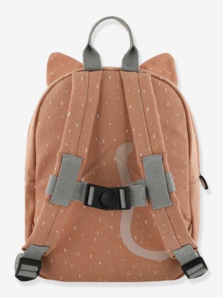 Rugzak Backpack animal TRIXIE bruin+groen+groenblauw+Mr Fox+Mr Lion+Mr. Polar Bear+nude+oudroze+rozen - vertbaudet enfant 