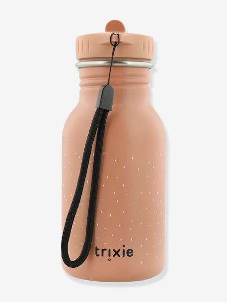 Fles 350 ml TRIXIE bruin+dennen+geel+groen+ijsblauw+lichtroze+Mr Fox+Mr Lion+Mrs Elephant+Mrs Rabbit+nude+petrolblauw+rood+rozen+zachtpaars - vertbaudet enfant 