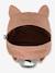 Rugzak Backpack animal TRIXIE bruin+groen+groenblauw+Mr Fox+Mr Lion+Mr. Polar Bear+nude+oudroze+rozen - vertbaudet enfant 