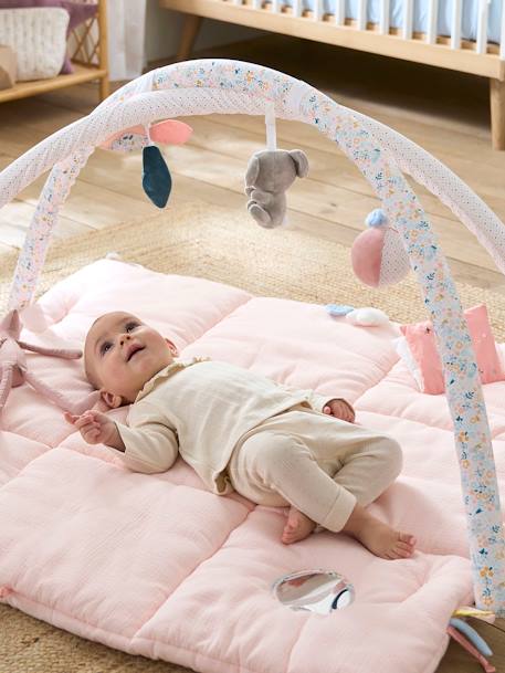 Katoenen speelmat TANZANIA Koala+saliegroen - vertbaudet enfant 