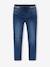 Rechte fleecebroek jongens denim look DARK GROSS+denim grijs+double stone+gebleekt denim+STONE MIDDEN+zwart denim - vertbaudet enfant 