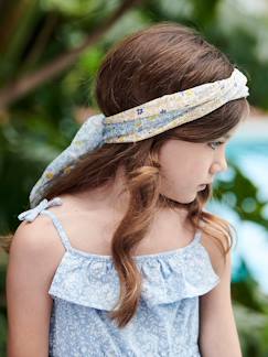 Gepersonaliseerde sjaal met bloemenprint voor meisjes  - vertbaudet enfant