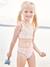 Omkeerbare bikini meisje koraal - vertbaudet enfant 