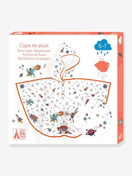Regencape 5/7 jaar DJECO blauw+rood - vertbaudet enfant 