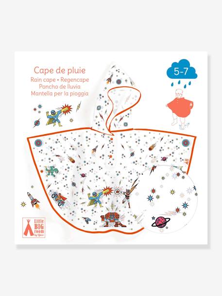 Regencape 5/7 jaar DJECO blauw+rood - vertbaudet enfant 