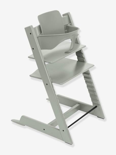 Hoge stoel Tripp Trapp STOKKE BLEACHED+donkerbruin+ecru+grijs+groen+NATUURLIJK+ONWEER GRIJS+WIT+zachtpaars+ZWART - vertbaudet enfant 
