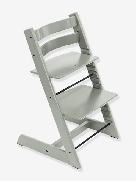 Hoge stoel Tripp Trapp STOKKE BLEACHED+donkerbruin+ecru+grijs+groen+NATUURLIJK+ONWEER GRIJS+WIT+zachtpaars+ZWART - vertbaudet enfant 