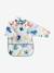 Slab lange mouwen meerkleurig+Plantenprint+roze (poederkleur)+vos - vertbaudet enfant 