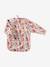 Slab lange mouwen meerkleurig+Plantenprint+roze (poederkleur)+vos - vertbaudet enfant 