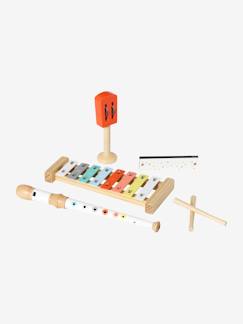 Set van 4 FSC® houten muziekinstrumenten  - vertbaudet enfant