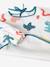 Slab lange mouwen meerkleurig+Plantenprint+roze (poederkleur)+vos - vertbaudet enfant 