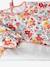 Slab lange mouwen meerkleurig+Plantenprint+roze (poederkleur)+vos - vertbaudet enfant 