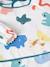 Slab lange mouwen meerkleurig+Plantenprint+roze (poederkleur)+vos - vertbaudet enfant 