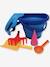 Set van 7 strandspellen COMPACTOYS blauw+geel+rood - vertbaudet enfant 