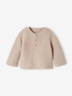 Baby-Trui, vest, sweater-Fijnmazig baby vestje van katoen