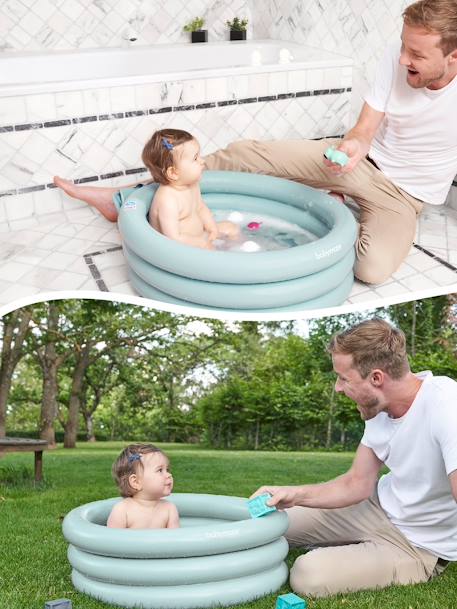 Aquadots BABYMOOV opblaasbaar badje blauw - vertbaudet enfant 