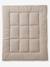 Effen bi-materiaal vloermat / boxkleed indigoblauw+okergeel+olijf+taupe+terracotta+vanille - vertbaudet enfant 