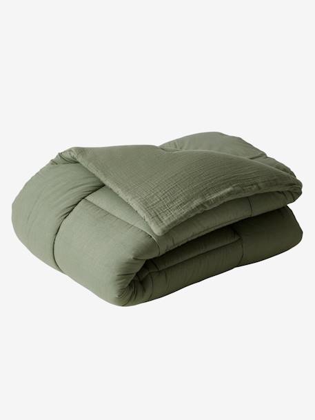 Effen bi-materiaal vloermat / boxkleed indigoblauw+okergeel+olijf+taupe+terracotta+vanille - vertbaudet enfant 