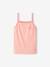 Set van 3 geribde tanktops voor meisjes nude - vertbaudet enfant 
