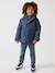 3-in-1-parka voor baby met afneembaar vest kaki+korstmos+Marinegrijs+pecannoot - vertbaudet enfant 
