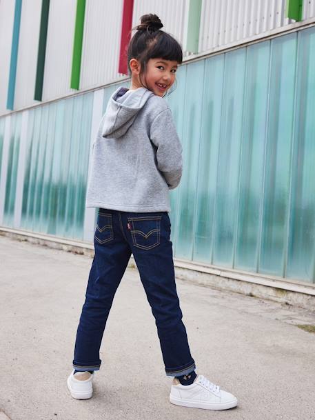 Strakke jeans 512(TM) LEVIS® marineblauw - vertbaudet enfant 