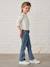 Flared meisjesjeans 7/8 stone - vertbaudet enfant 