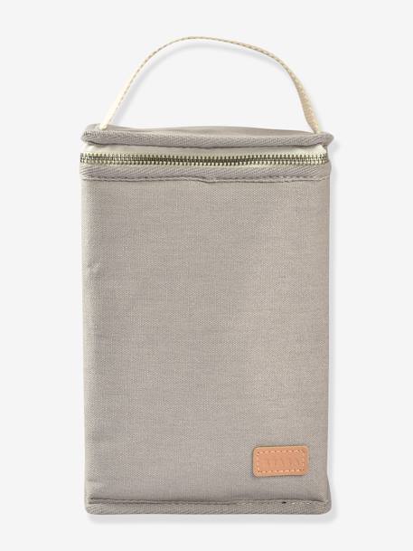 Koeltas voor zuigflessen van BEABA bruin, bedrukt+grijs+Marineblauw/stripes+parelgrijs+rozen+saliegroen+Terracotta - vertbaudet enfant 