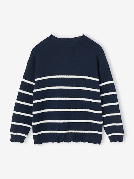 Sierlijke marinièretrui meisjes marineblauw - vertbaudet enfant 