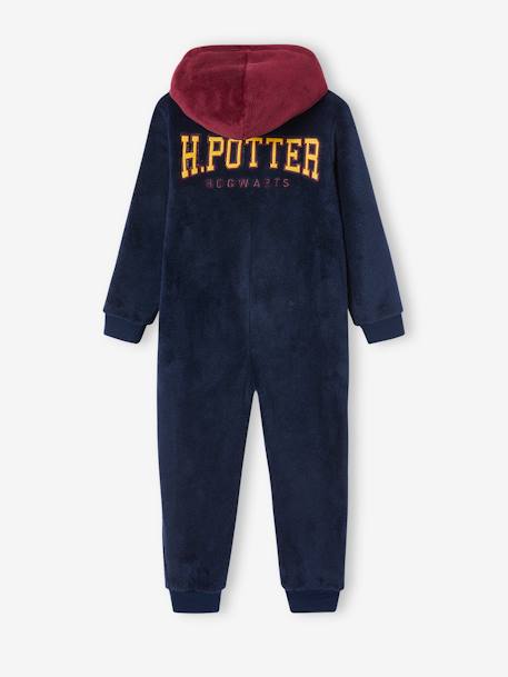 Harry Potter® onesie voor jongens marineblauw - vertbaudet enfant 