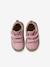 Soepele leren laarsjes voor de eerste stapjes van baby's bordeauxrood+fuchsia+goud+lichtgeel+marineblauw+rozen - vertbaudet enfant 