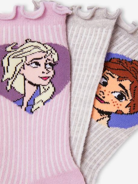 Set met 3 paar sokken Disney® Frozen Passen bij elkaar - vertbaudet enfant 