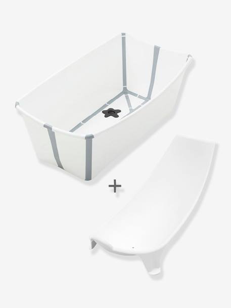 Badstoel Flexi Bath + drager STOKKE beige+ecru - vertbaudet enfant 