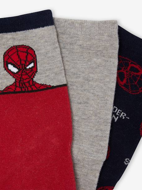 Set van 3 paar Marvel® Spiderman sokken rood - vertbaudet enfant 