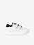 Leren kindersneakers marineblauw+wit - vertbaudet enfant 