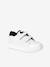 Leren kindersneakers marineblauw+wit - vertbaudet enfant 