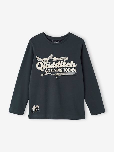 Harry Potter® T-shirt met lange mouwen voor jongens dennen - vertbaudet enfant 