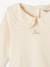 Baby T-shirt met lange mouwen en claudinekraag blauwgroen+lichtbeige+lichtroze - vertbaudet enfant 