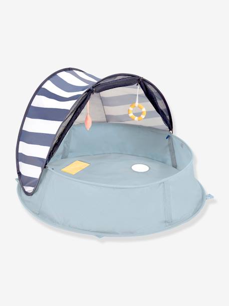 anti-UV UPF50+ pop-up tent Aquani BABYMOOV blauw wit grijs - vertbaudet enfant 