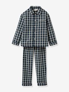 Jongens- Pyjama, surpyjama-Klassieke jongenspyjama met vichyruit CYRILLUS