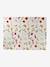 Waterdichte mat voor motoriek beige+ecru+groen+rozen - vertbaudet enfant 
