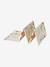 Waterdichte mat voor motoriek beige+ecru+groen+rozen - vertbaudet enfant 