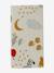 Waterdichte mat voor motoriek beige+ecru+groen+rozen - vertbaudet enfant 