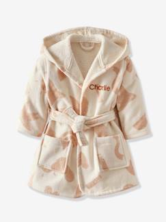 -Badjas baby van personaliseerbaar biokatoen HAPPY SKY