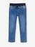 Onverwoestbare rechte relaxjeans jongens, eenvoudig aan te trekken denimgrijs+double stone+ongewassen denim+stone - vertbaudet enfant 