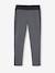 Sportlegging meisjes met zijstroken gemêleerd grijs+marineblauw+MARINEBLAUW+roze (poederkleur) - vertbaudet enfant 