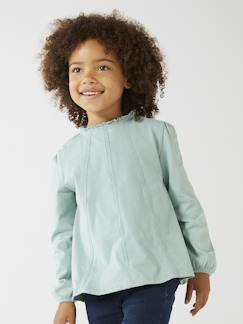 Oeko-Tex® Macramé Details Meisjesblouse T-shirt  - vertbaudet enfant